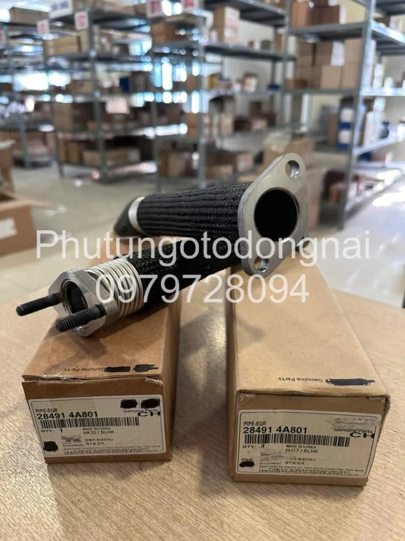 Phụ kiện 284914A801 ống gió từ cổ xả vào van EGR