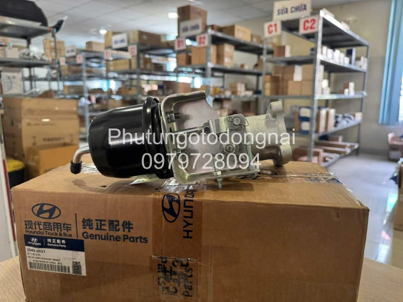 Phụ kiện 3549.0031 phanh khí xả ( cúp bô)