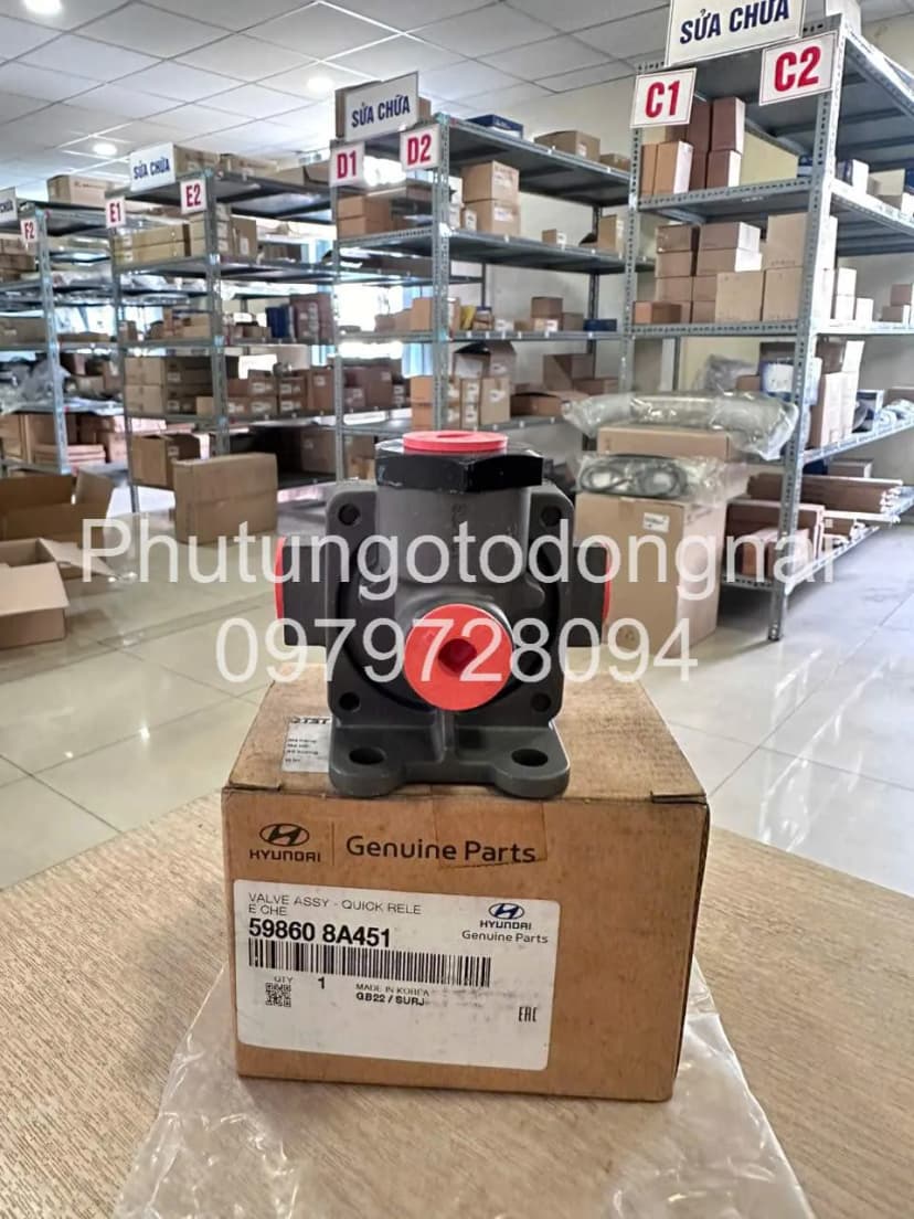 Phụ kiện 598608A451 van xã hơi nhanh